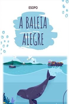 Capa de A Baleia Alegre - Esopo