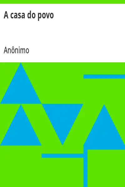Capa de A casa do povo - Anónimo