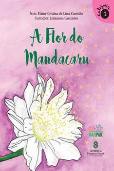 Capa de A Flor de Mandacaru - Elaine Custódio