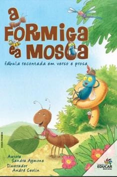 Capa de A Formiga e a Mosca - Sandra Aymone