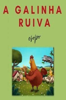 Capa de A Galinha Ruiva - Esopo
