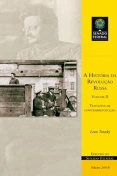 Capa de A História da Revolução Russa - Leon Trotsky