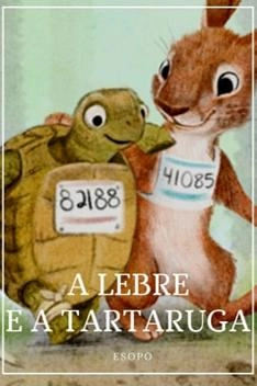 Capa de A Lebre e a Tartaruga - Esopo