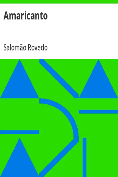 Capa de Amaricanto - Salomão Rovedo