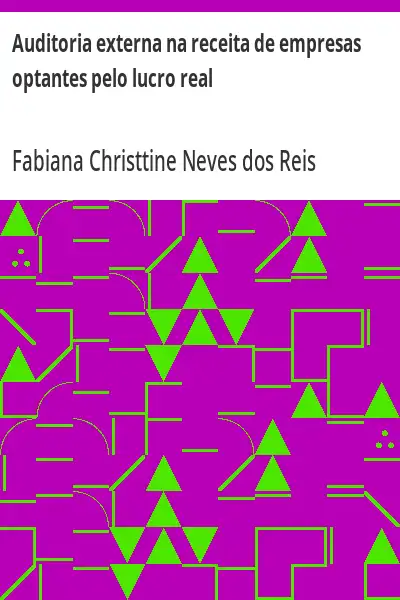 Capa de Auditoria externa na receita de empresas optantes pelo lucro real