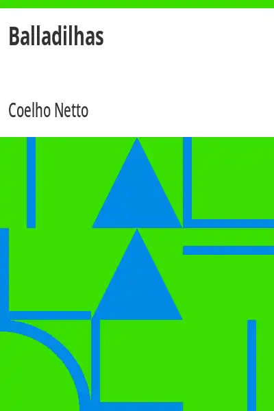 Capa de Balladilhas - Coelho Netto