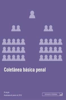 Capa de Coletânea Básica Penal - Senado Federal