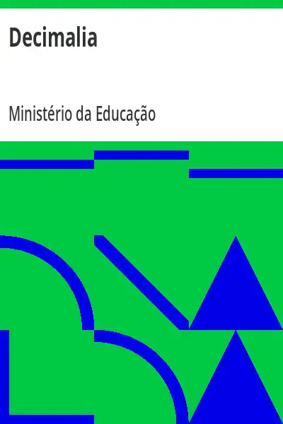 Capa do livro Decimalia - Ministério da Educação