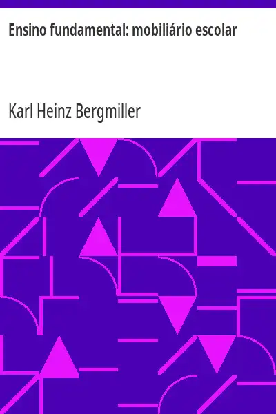 Capa de Ensino fundamental:  mobiliário escolar