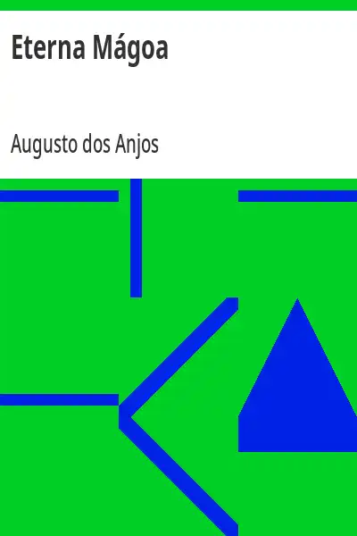 Capa de Eterna Mágoa - Augusto dos Anjos