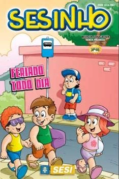 Capa do livro Feriado Todo Dia - Sesinho