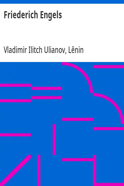 Capa de Friederich Engels