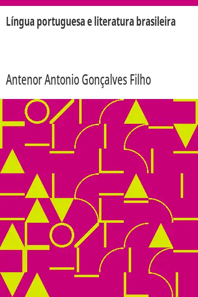 Capa de Língua portuguesa e literatura brasileira