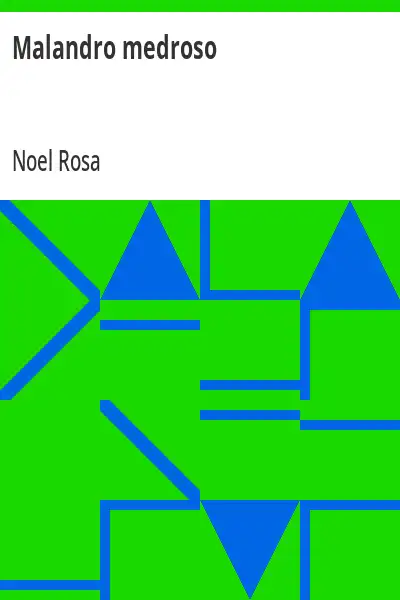 Capa do livro Malandro medroso - Noel Rosa