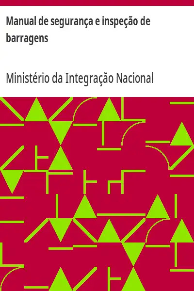 Capa de Manual de segurança e inspeção de barragens