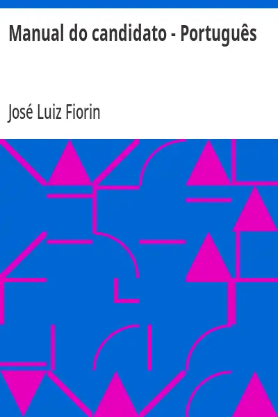 Capa de Manual do candidato – Português