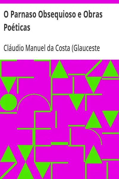 Capa de O Parnaso Obsequioso e Obras Poéticas