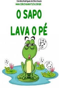 Capa de O Sapo Lava o Pé - Carolina Rodrigues