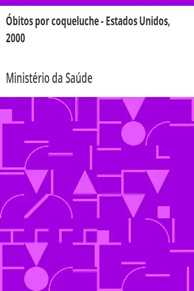 Capa de Óbitos por coqueluche – Estados Unidos, 2000