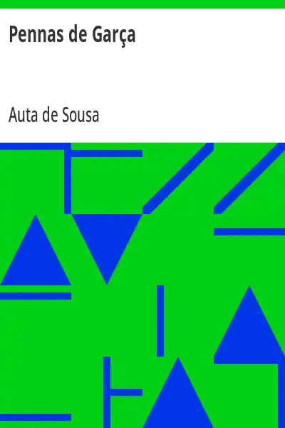 Capa de Pennas de Garça - Auta de Sousa