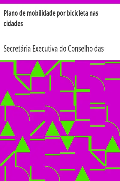 Capa de Plano de mobilidade por bicicleta nas cidades