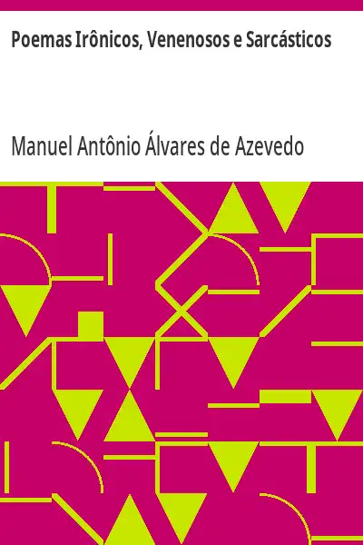 Capa de Poemas Irônicos, Venenosos e Sarcásticos