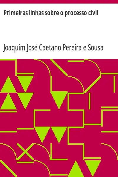 Capa de Primeiras linhas sobre o processo civil