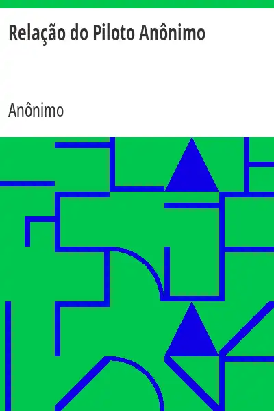Capa de Relação do Piloto Anônimo - Anónimo