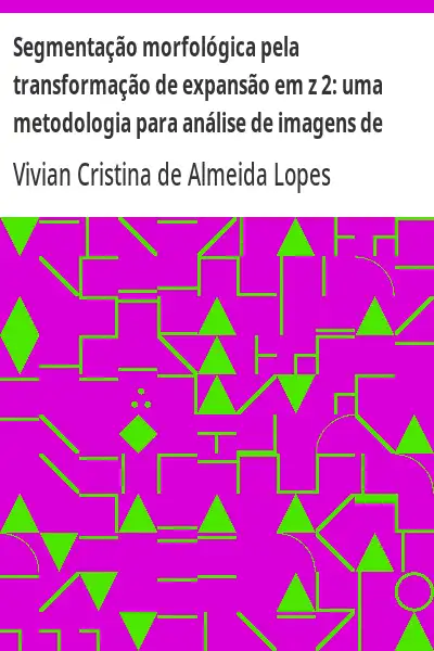 Capa de Segmentação morfológica pela transformação de expansão em z 2:  uma metodologia para análise de imag