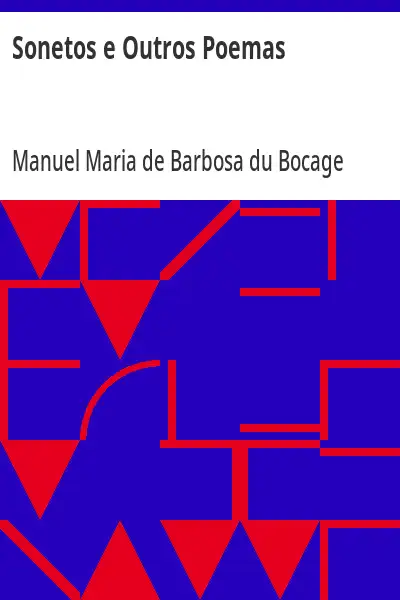 Capa de Sonetos e Outros Poemas