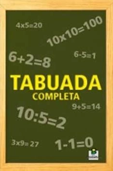 Capa do livro Tabuada Completa - Nerckie