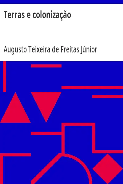 Capa de Terras e colonização