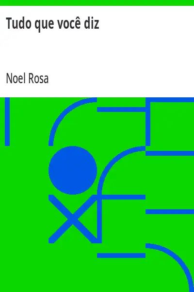 Capa de Tudo que você diz - Noel Rosa