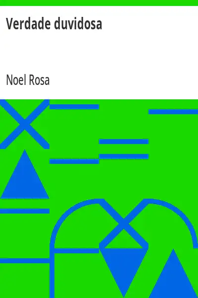 Capa de Verdade duvidosa - Noel Rosa