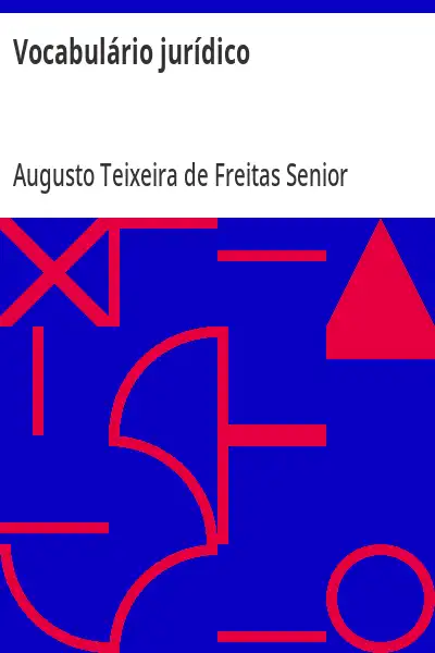 Capa de Vocabulário jurídico